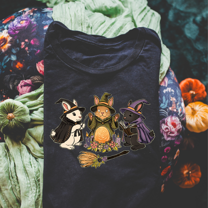 Witchy Rabbit Coven Graphic Tee or Sweatshirt Fairytaleavenue