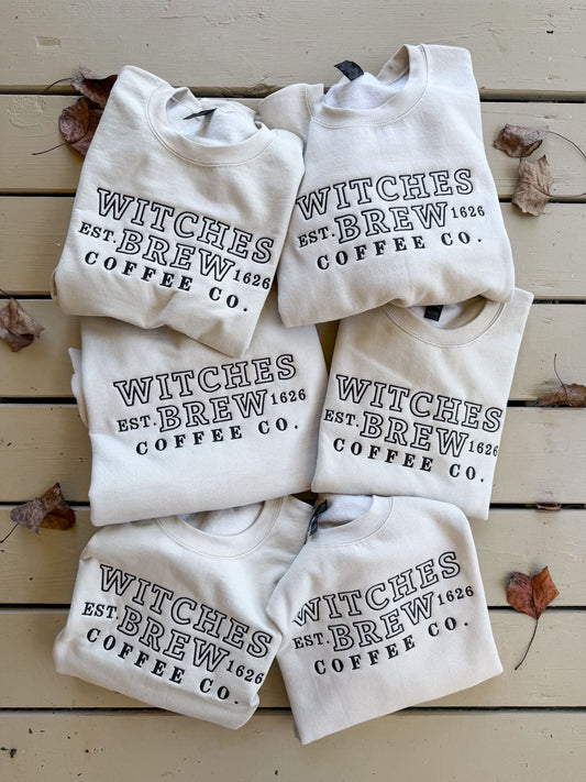 Witches Brew Embroidered Sweatshirt or Hoodie Fairytaleavenue