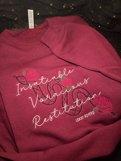 Edge Of Darkness Trilogy Embroidered Sweatshirt