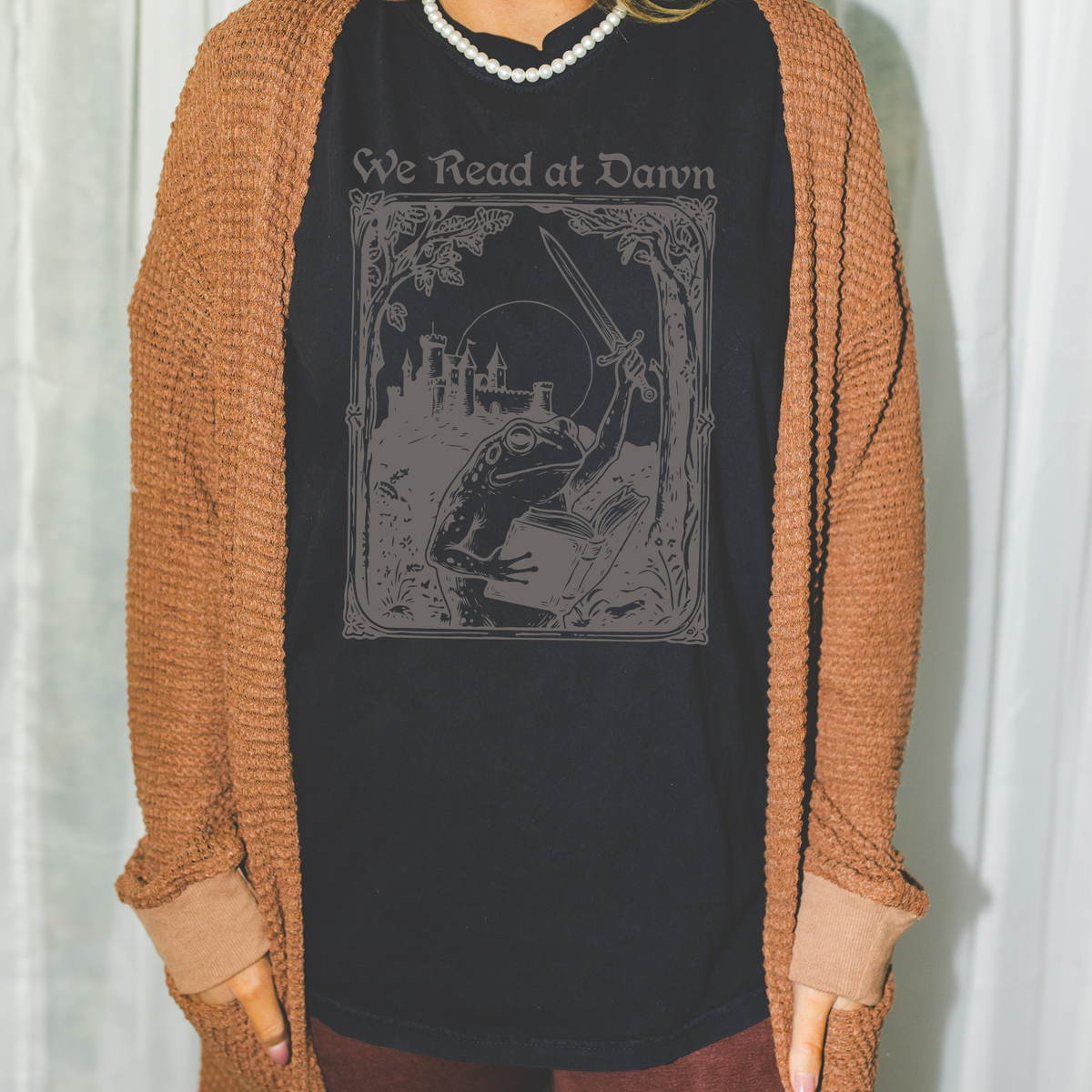 We Read At Dawn Tee or Sweatshirt Halloween Fairytaleavenue