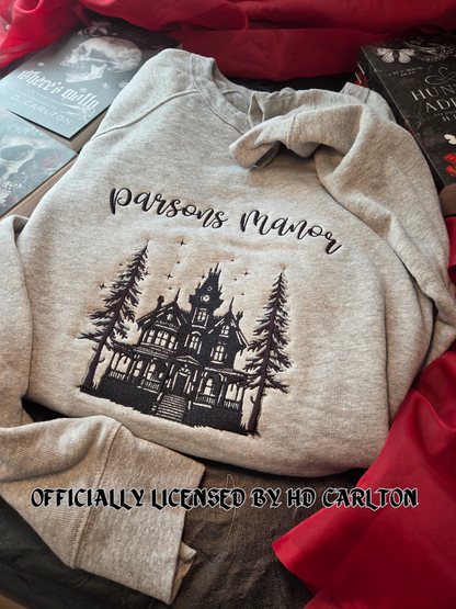 OFFICIALLY LICENSED HD CARLTON Parson's Manor Embroidered Sweatshirt Fairytaleavenue