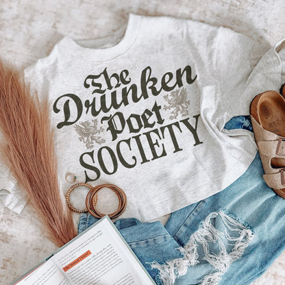 The Drunken Poet Society Graphic Tee Fairytaleavenue