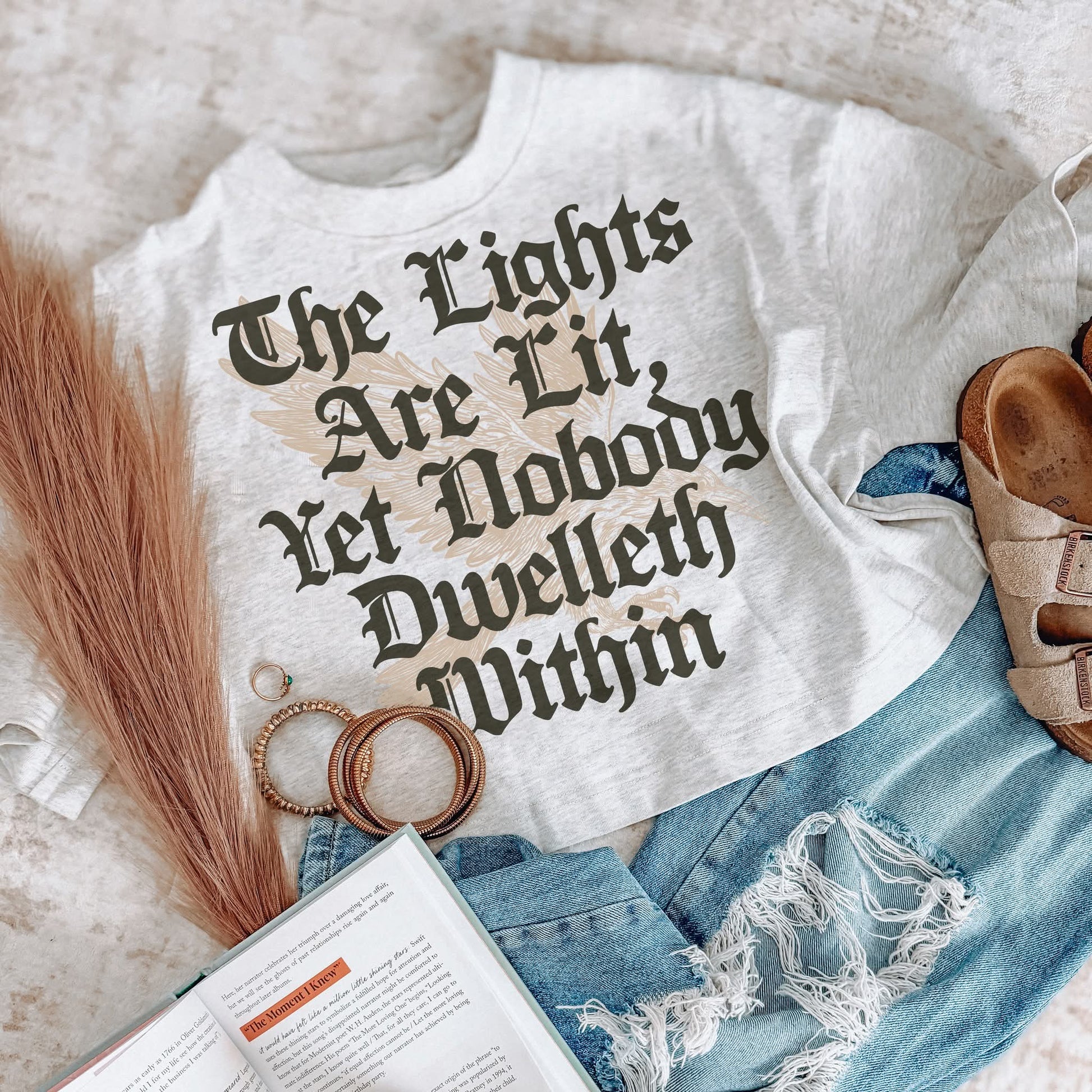 The Lights Are Lit Graphic Tee Fairytaleavenue