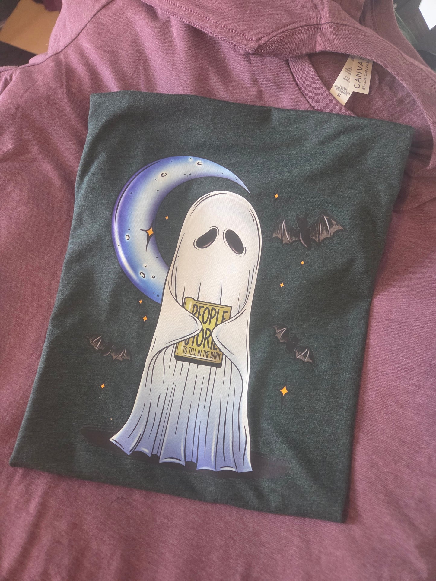 People Stories Ghost Tee Halloween Fairytaleavenue
