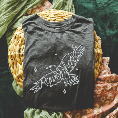 Licensed Ravenhood Line Art Graphic Tee Fairytaleavenue