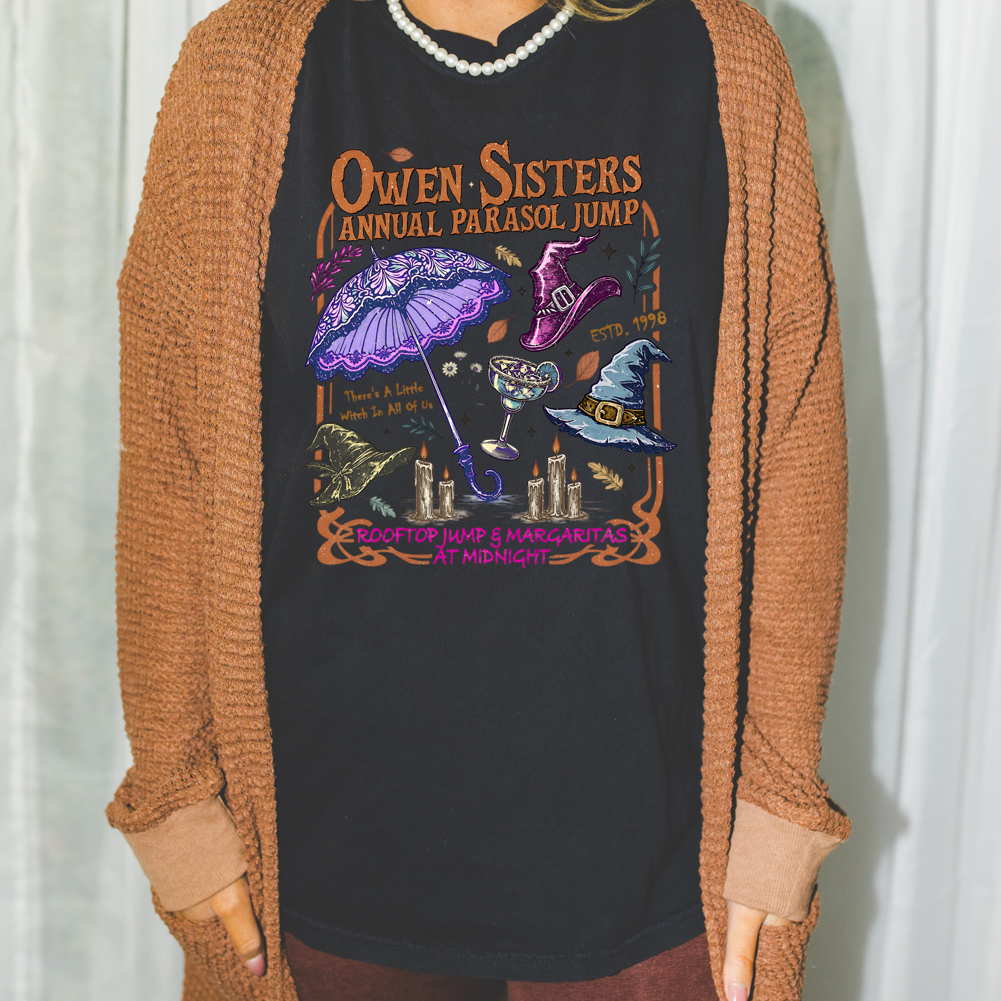 Witch Sister Tee or Sweatshirt Halloween Fairytaleavenue