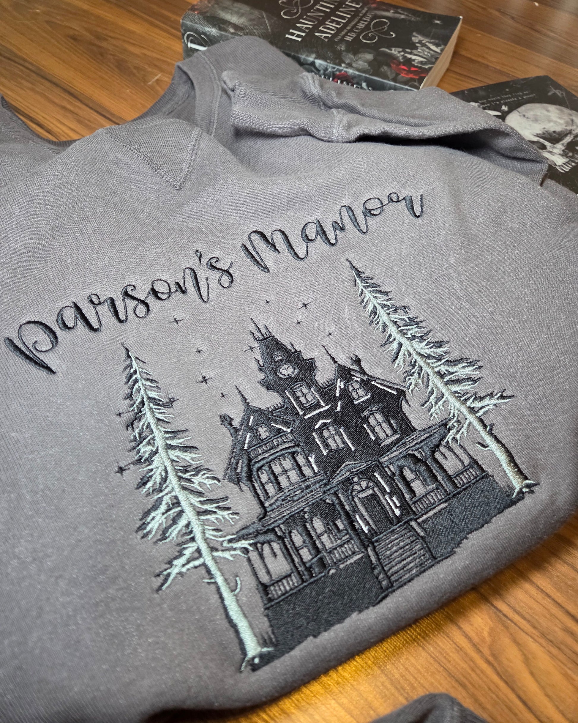 OFFICIALLY LICENSED HD CARLTON Parson's Manor Embroidered Sweatshirt Fairytaleavenue