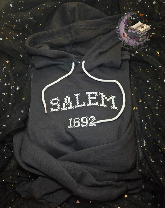 Salem 1692 Embroidered Sweatshirt Fairytaleavenue