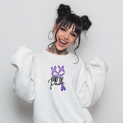 God Of Pain Licensed Embroidered Sweatshirt Fairytaleavenue