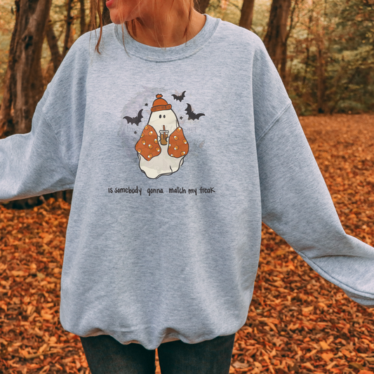 Coffee Ghoul Halloween Tee or Sweatshirt Fairytaleavenue