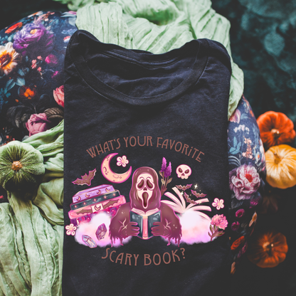 Scary Book Halloween Tee or Sweatshirt Fairytaleavenue