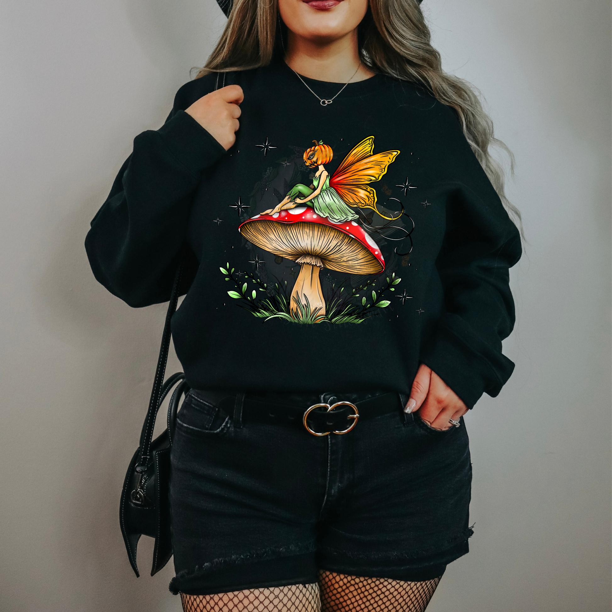 Pumpkin Fairy Graphic Tee or Sweatshirt Fairytaleavenue