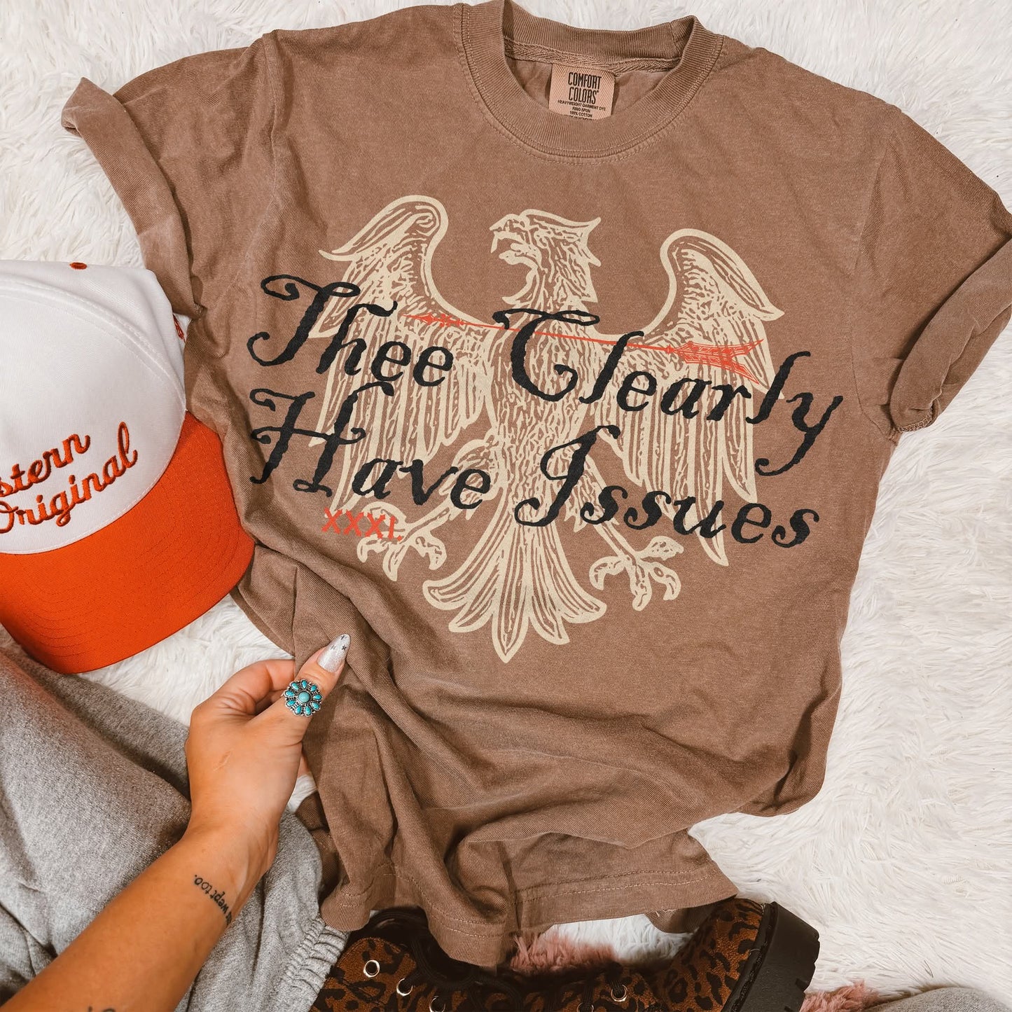 Thee clearly Have Issues Graphic Tee Fairytaleavenue