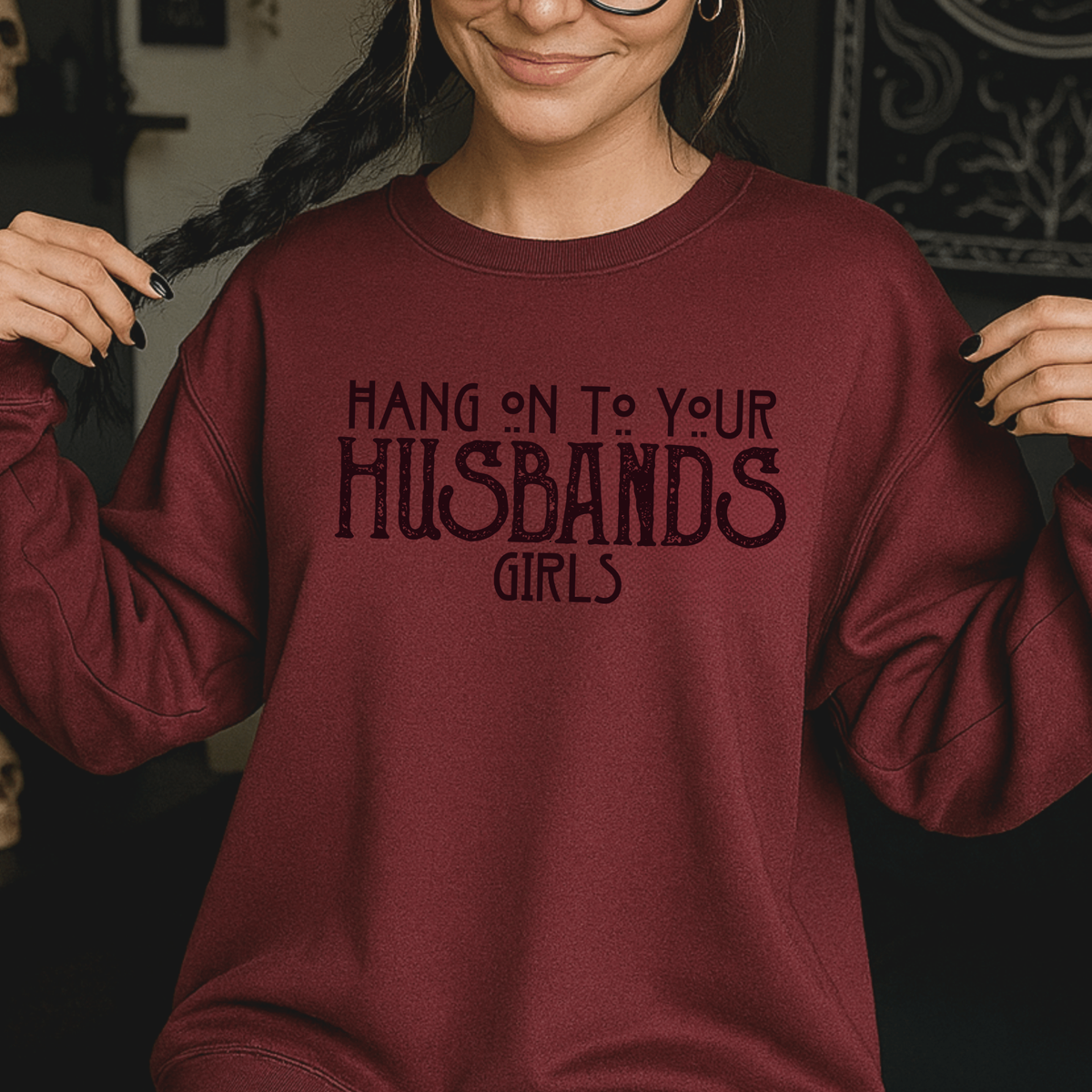 Hold Onto Your Husband Tee or Sweatshirt Halloween Fairytaleavenue