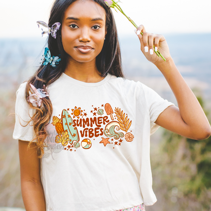 Whimsy Summer Vibes Tee or Tank Fairytaleavenue