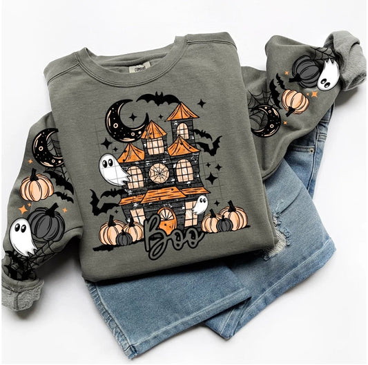 Floral Ribcage Halloween Tee, Zip-Up or Sweatshirt Fairytaleavenue