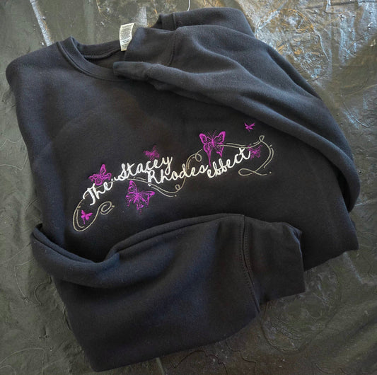 The Stacey Rhodes Effect Embroidered Sweatshirt Fairytaleavenue