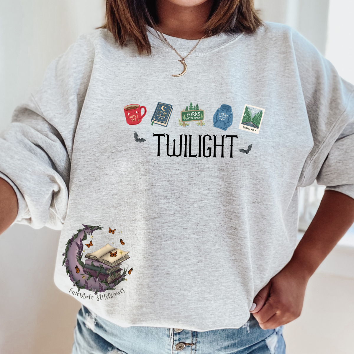 Twilight Graphic Tee or hoodie Halloween Fairytaleavenue