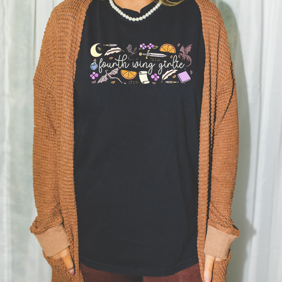 Dragon Girlie Tee or Sweatshirt Fairytaleavenue