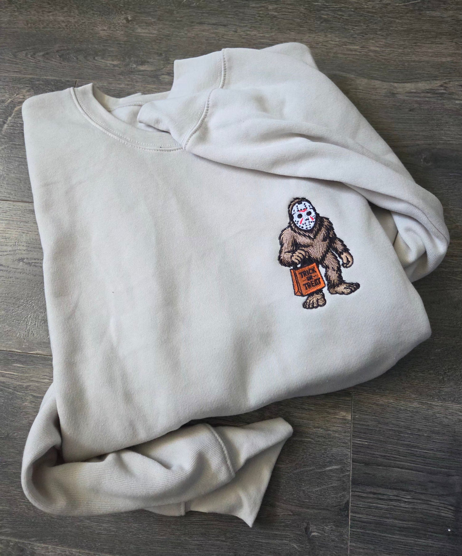 Jason BigFoot Embroidered Sweatshirt or Hoodie Fairytaleavenue