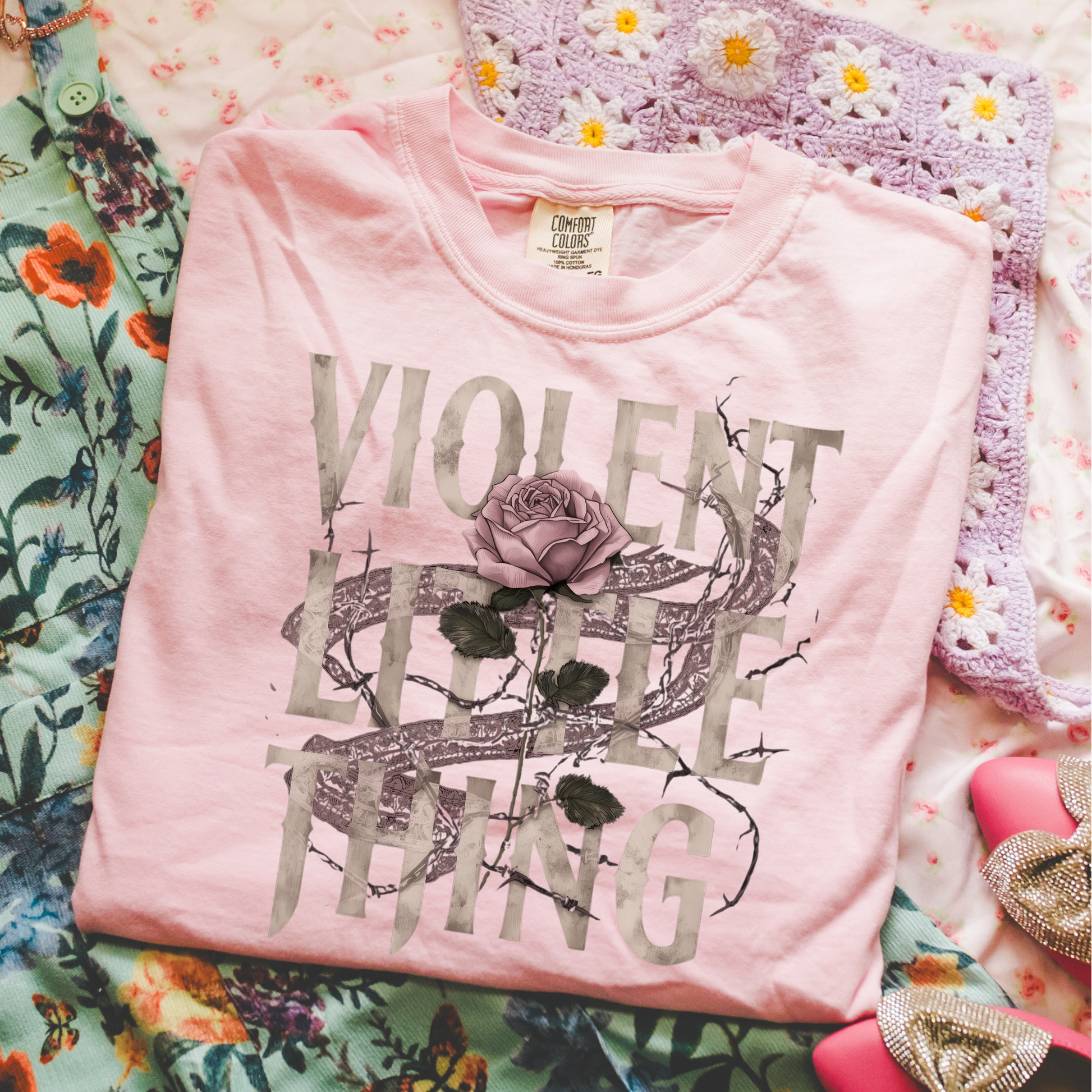 Violent Little Thing Graphic Tee Fairytaleavenue