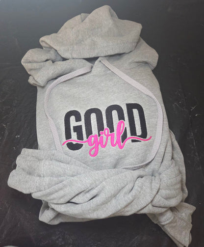 Good Girl Embroidery Hoodie or Sweatshirt Fairytaleavenue