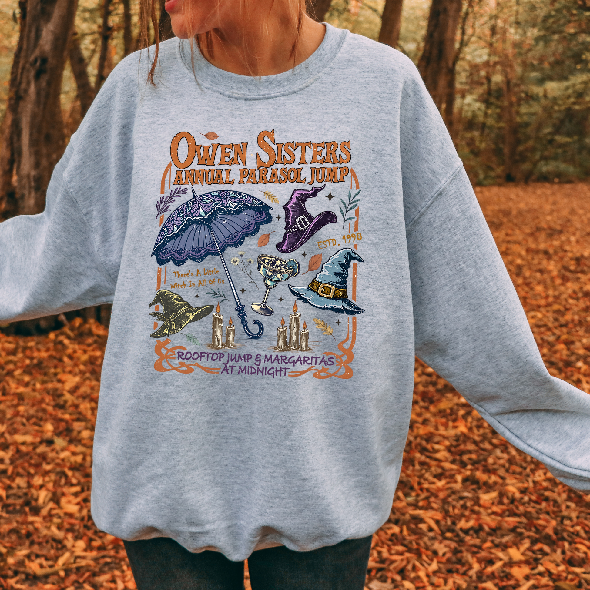 Witch Sister Tee or Sweatshirt Halloween Fairytaleavenue