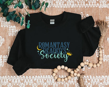 Romantasy Readers Society Sweatshirt or Hoodie EMBROIDERED Fairytaleavenue