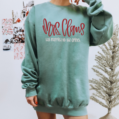 3d Puff Santas Favorite Embroidered Sweatshirt or Hoodie Fairytaleavenue