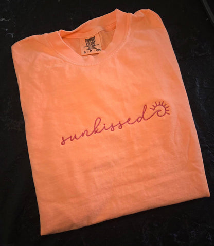 Sunkissed Embroidered Tshirt Fairytaleavenue