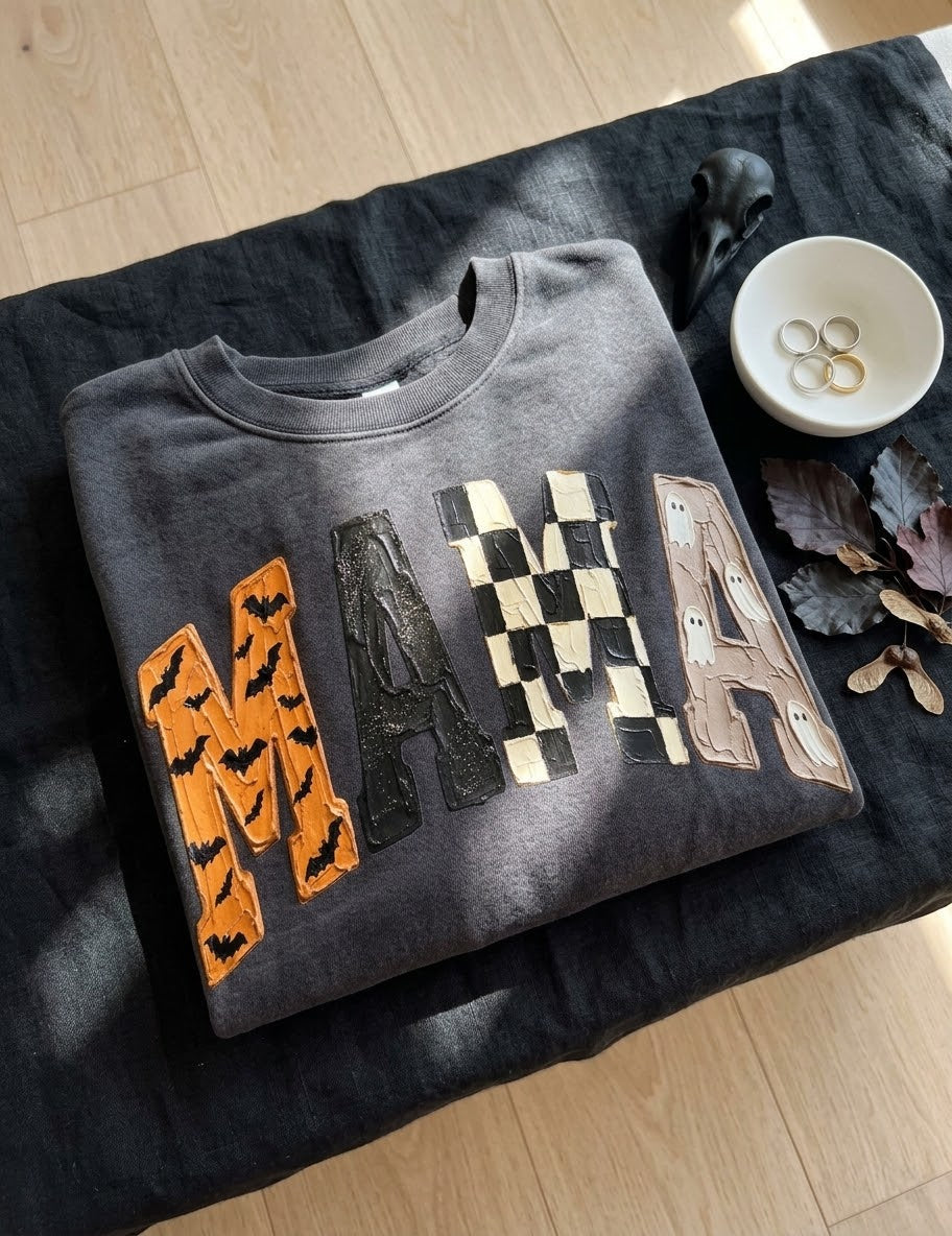 Spooky Mama Tee or Sweatshirt Fairytaleavenue