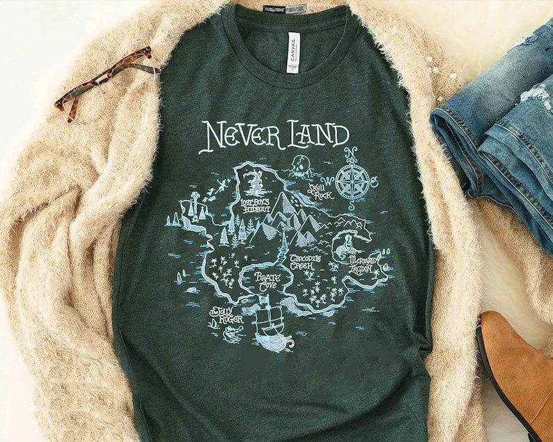 Never Land Graphic Tee Fairytaleavenue