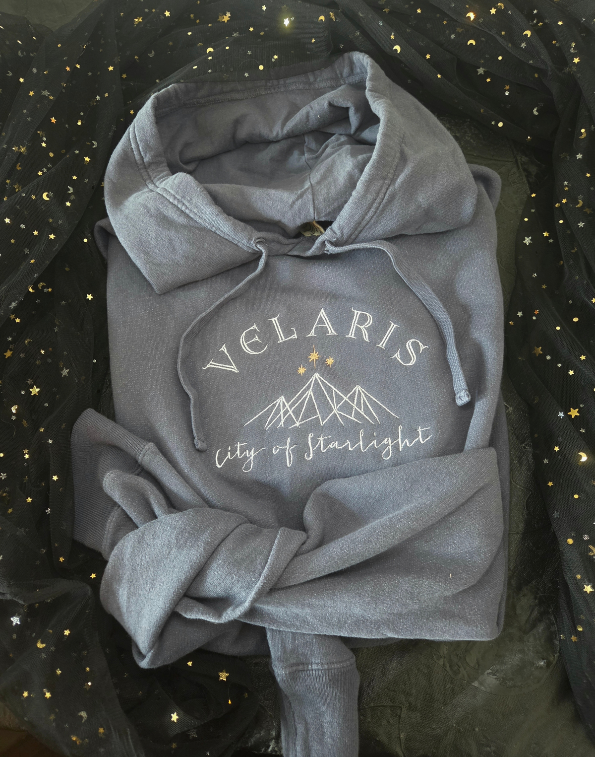 Starlight Embroidered Sweatshirt Fairytaleavenue