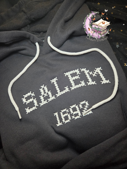 Salem 1692 Embroidered Sweatshirt Fairytaleavenue