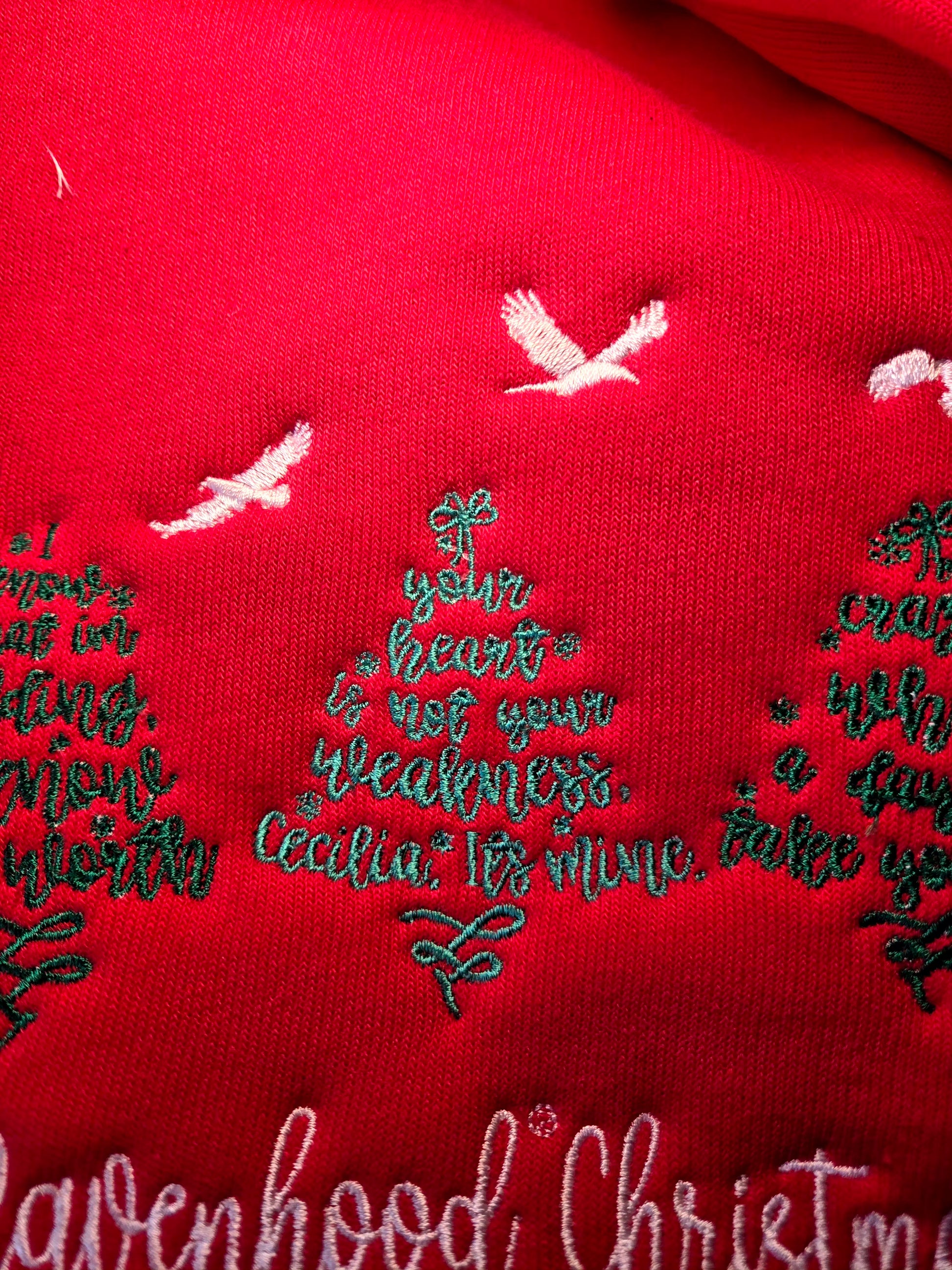 Raven Tree Quotes Embroidered Sweatshirt Fairytaleavenue