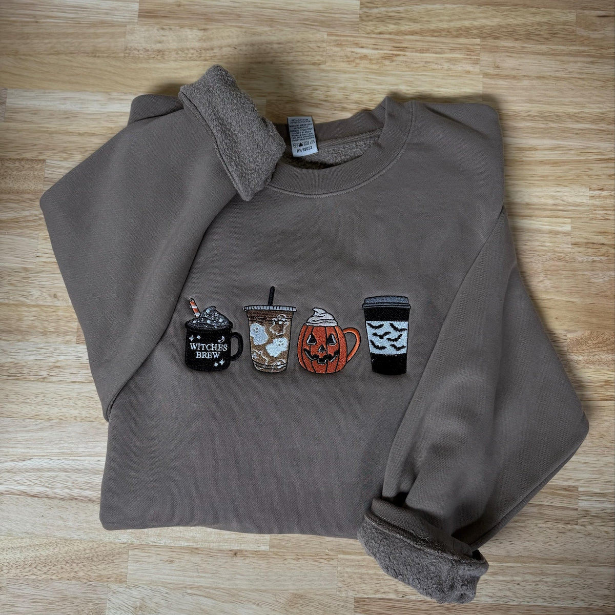 Spooky Sips Halloween Sweatshirt or Hoodie Fairytaleavenue