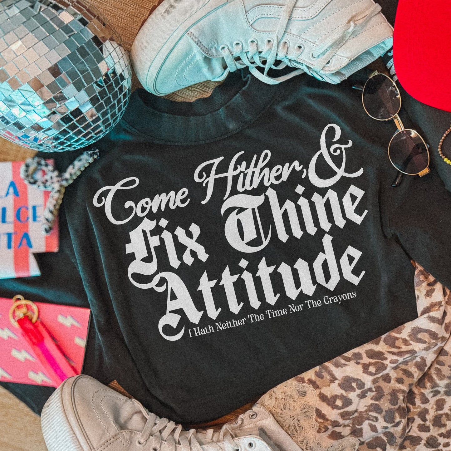 Fix Thyne Attitude Graphic Tee Fairytaleavenue