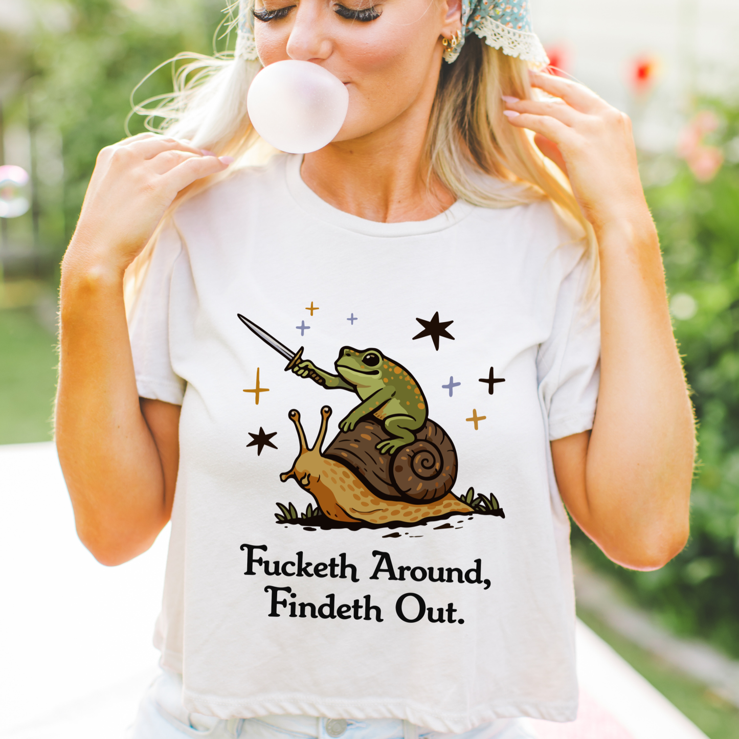 Fucketh Around Graphic Tee Fairytaleavenue
