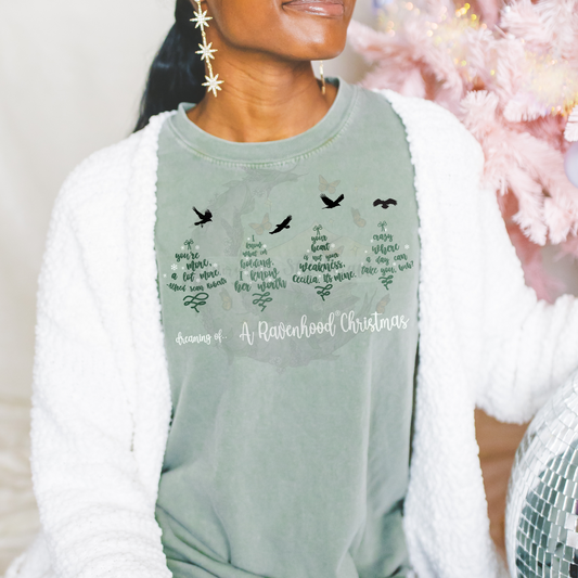 Licenced Christmas Ravenhood Men  Graphic Tee Fairytaleavenue