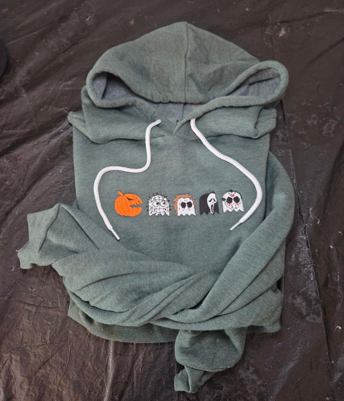 Spooky Lil Slashers Embroidered Sweatshirt Fairytaleavenue