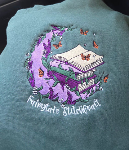 Fairytale Logo Embroidered Sweatshirt Fairytaleavenue