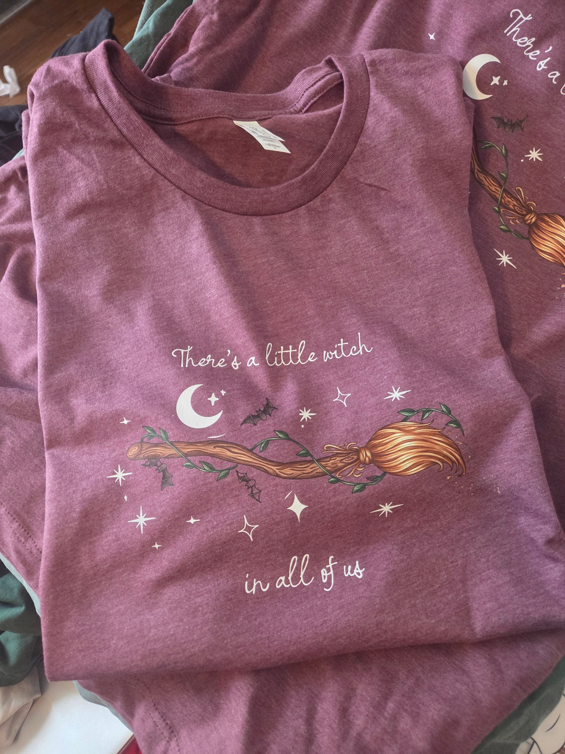 Witch In All Of Us Graphic Tee Halloween Fairytaleavenue