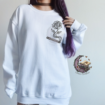 Licensed Zade Meadows Cig Embroidered Sweatshirt Fairytaleavenue